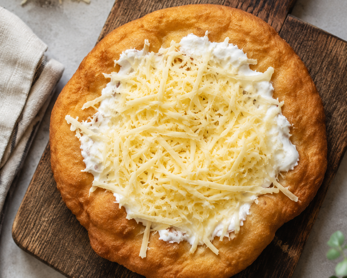 Authentic Hungarian Langosh Recipe: Crispy Fried Bread