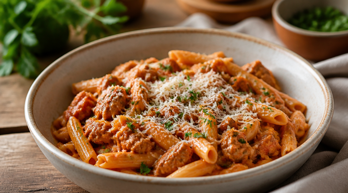Easy Sausage Pasta Recipe for a Cozy Family Dinner