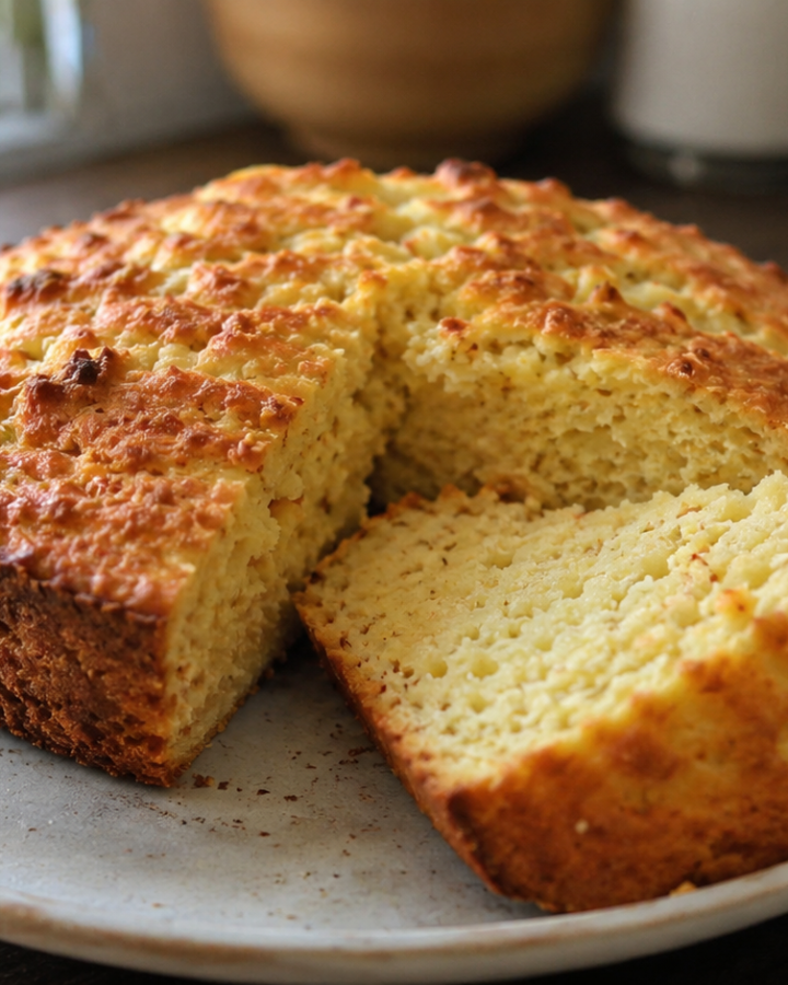 Easy Cottage Cheese Bread Recipe (No Flour)