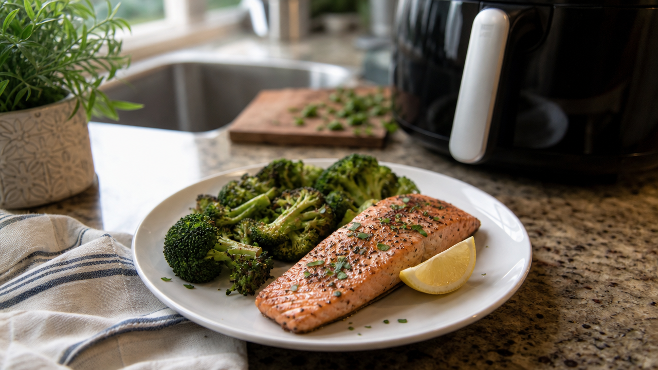 Easy Salmon Air Fryer Recipe for a Healthy Dinner