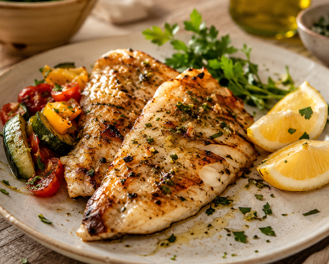 Grilled Bass: An Easy Mediterranean-Style Fish Recipe